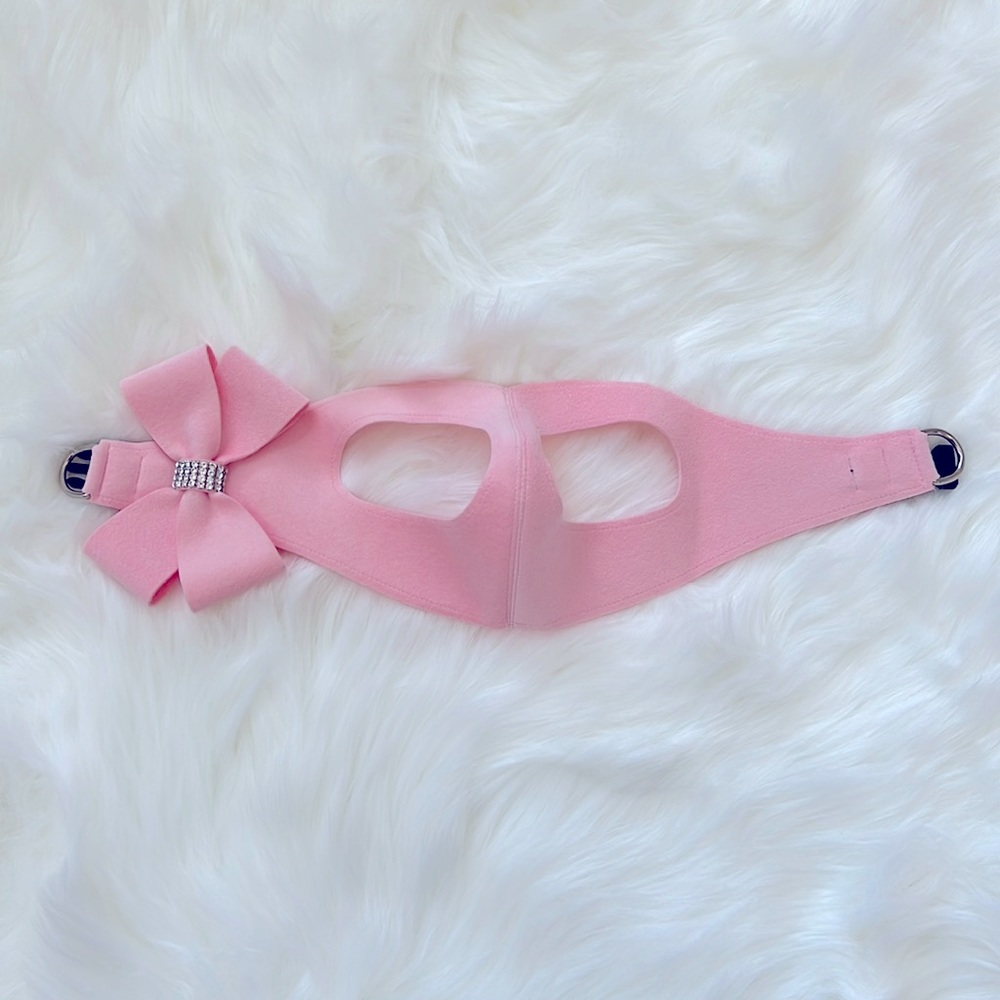 Susan Lanci Pink Nouveau Bow Harness